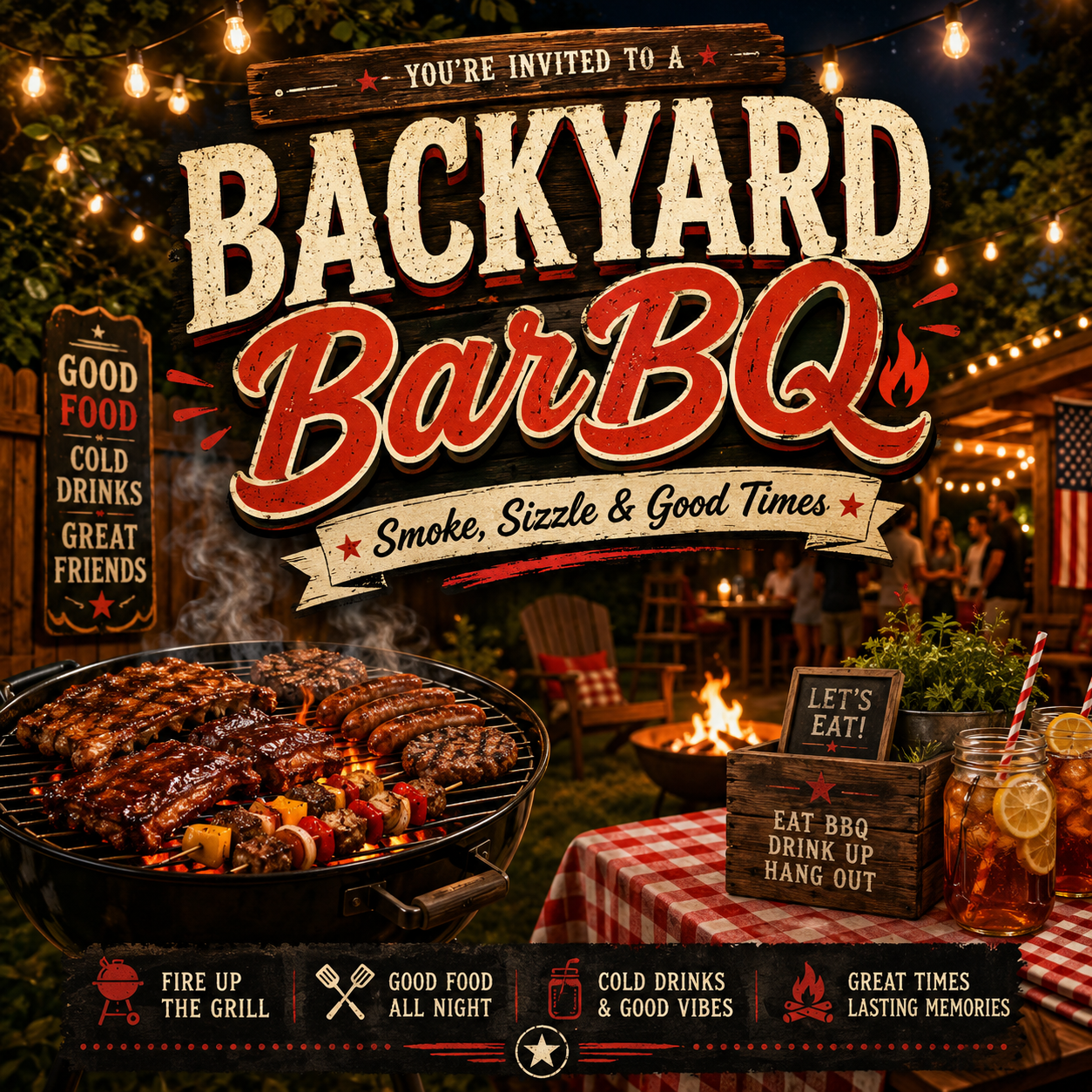 Backyard BBQ Summer Party August 8 | The Clayton Crossroads